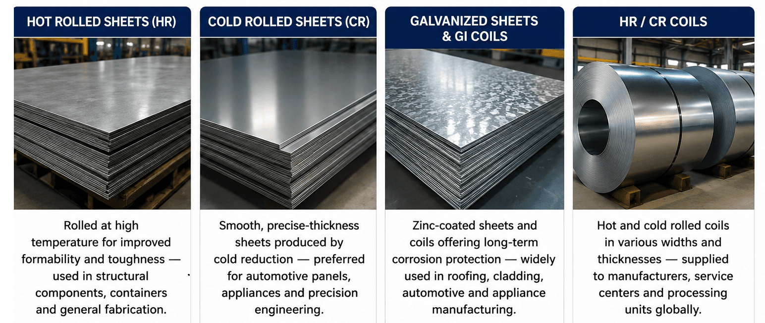 Steel Sheets & Coils
