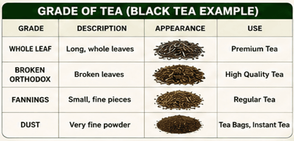 Tea — Tea Grades